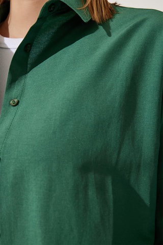 Camisa regular - Verde