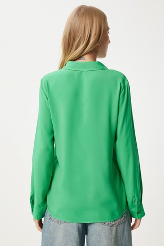 Camisa relaxed - Verde