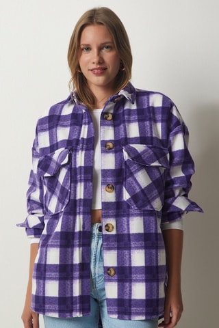 Sobrecamisa polar - Violeta