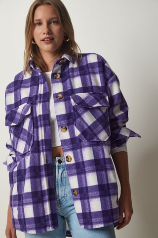 Sobrecamisa polar - Violeta