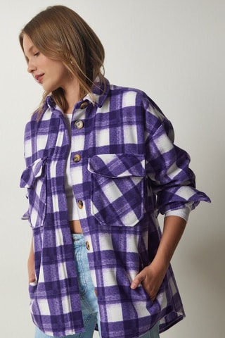 Sobrecamisa polar - Violeta