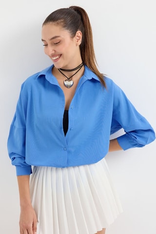 Túnica - Azul-cobalto