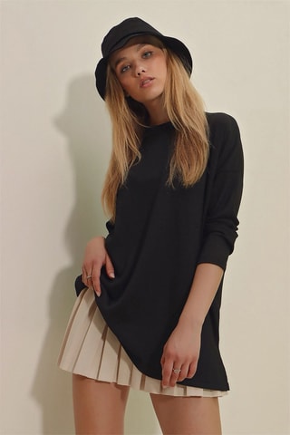 T-shirt oversize - Preto