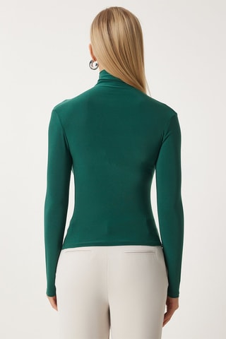 Blusa slim - Verde