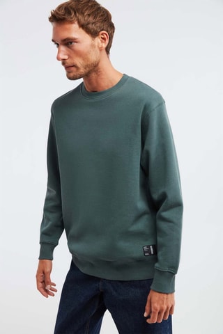 Sweat regular - Verde escuro