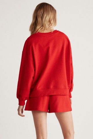 Sweat oversize - Vermelho