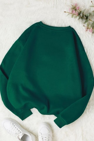 Sweat oversize - Verde