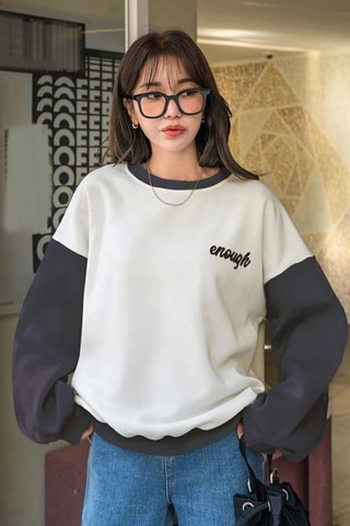 Sweat oversize - Branco