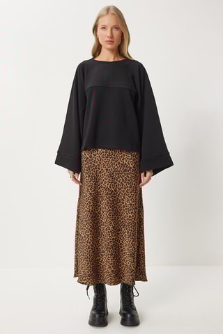 Sweat oversize - Preto