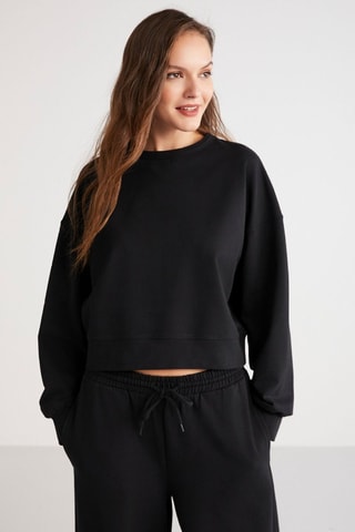 Sweat e calças regular - Preto