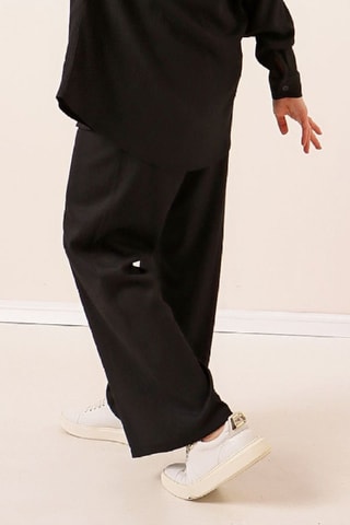 Camisa e calças - Preto