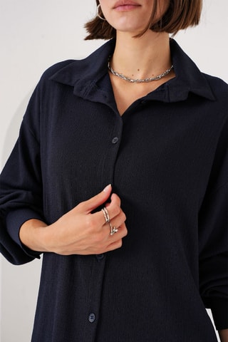 Camisa e calças - Azul-marinho