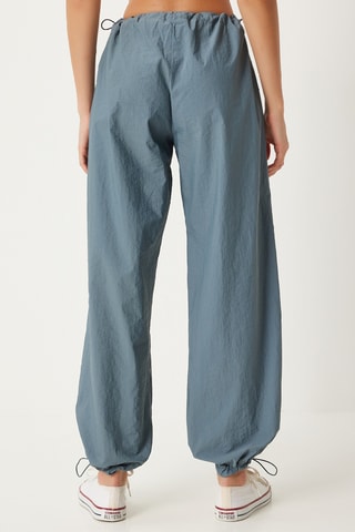 Calças saruel - Azul-pato