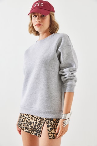 Sweat - Cinzento mesclado