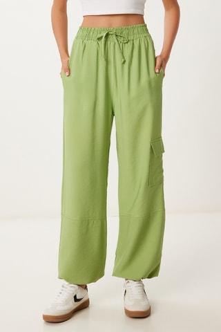 Calças cargo - Verde