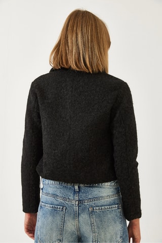 Casaco - Preto mesclado