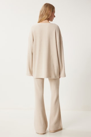 Blusa e calças - Nude