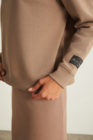 Saia direita em algodão biológico - Toupeira