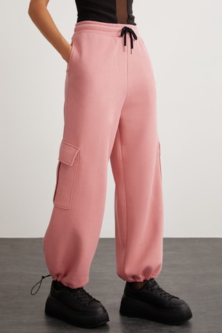 Calças cargo - Rosa