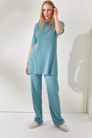 Túnica e calças - Azul
