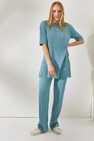 Túnica e calças - Azul