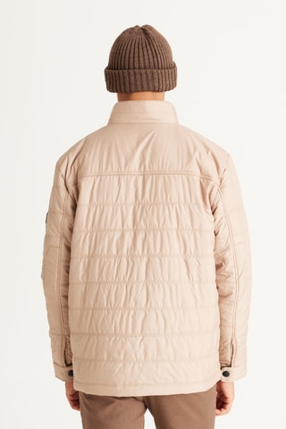 Casaco regular - Bege