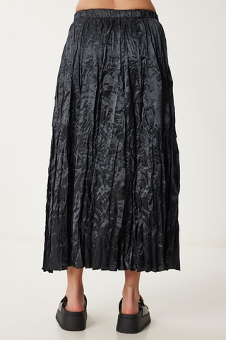 Saia comprida - Preto