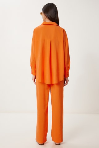 Camisa e calças - Laranja