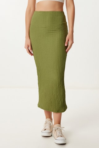 Saia direita - Verde