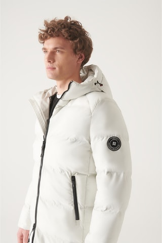 Blusão com capuz - Branco