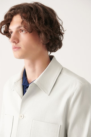 Casaco - Cinzento-claro