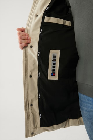 Blusão com capuz - Bege