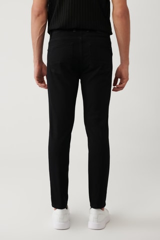 Calças de ganga slim - Preto