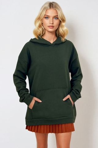 Sweat com capuz - Caqui