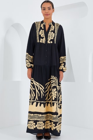 Vestido comprido - Preto