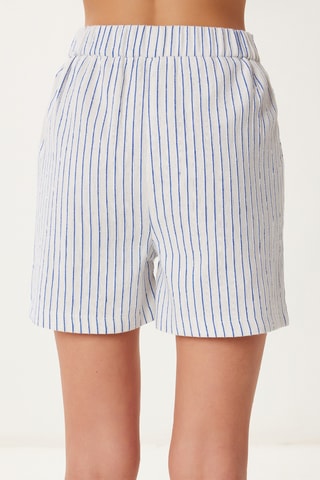 Casaco de malha e calções - Branco