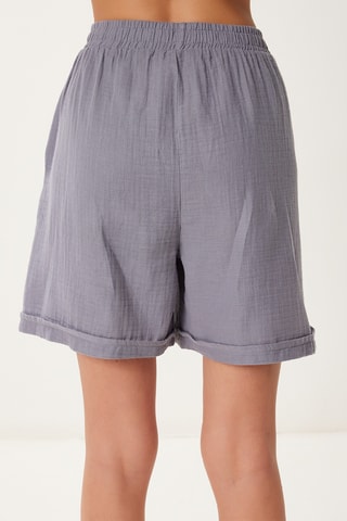 Blusa e calções - Cinzento