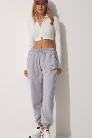 Calças de treino - Cinzento