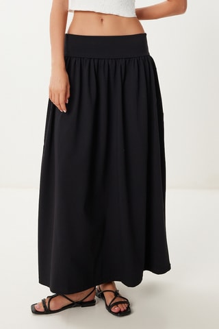 Saia comprida - Preto