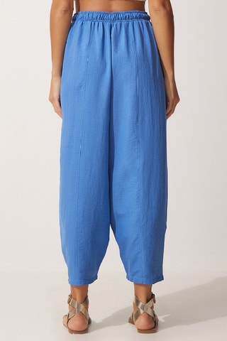 Calças saruel - Azul-celeste