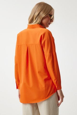 Camisa oversize - Laranja