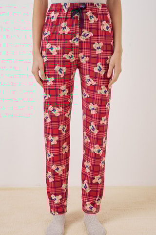 Calças de pijama - Vermelho