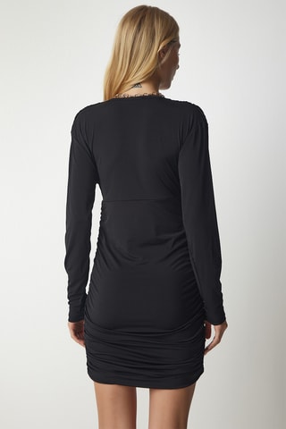 Vestido justo - Preto