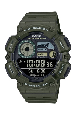 Reloj digital de cuarzo de resina - Cronómetro - Caqui