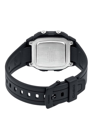 Reloj digital de cuarzo de resina Vintage - Cronómetro - Negro