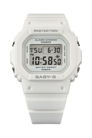 Reloj digital de resina - Cronómetro - Blanco y gris