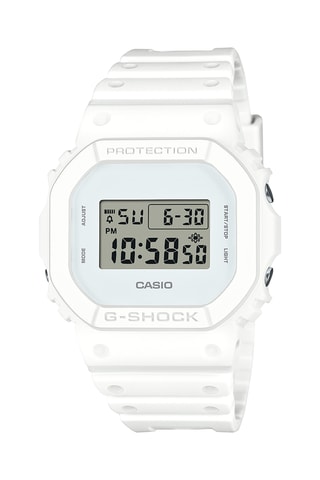 Reloj digital de cuarzo de resina - Cronómetro - Blanco