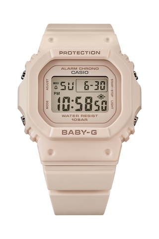 Reloj digital de cuarzo de resina - Cronómetro - Beige