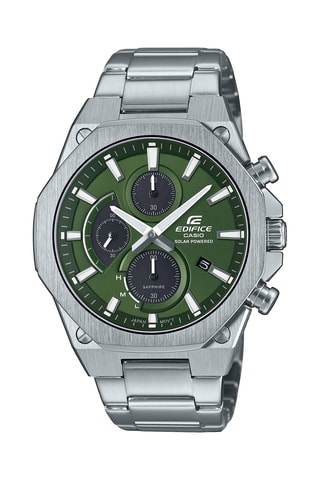 Reloj de cuarzo de acero - Cronómetro - Plateado