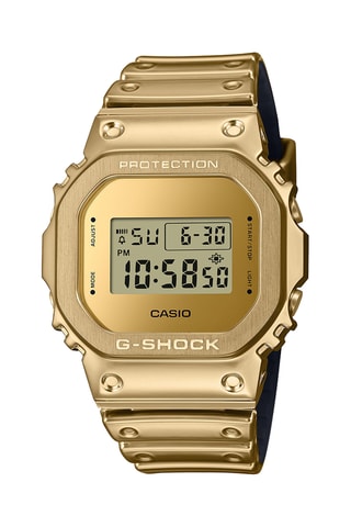 Reloj digital de cuarzo de resina - Cronómetro - Dorado